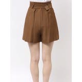 【セットアップ対応】ハイウエストタックショートパンツ | dazzlin | 詳細画像20 