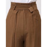 【セットアップ対応】ハイウエストタックショートパンツ | dazzlin | 詳細画像21 