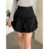 ブラック | バリエバルーンミニスカート | dazzlin