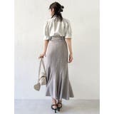 ラップマーメイドラインスカート | dazzlin | 詳細画像15 