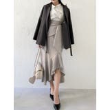 ラップマーメイドラインスカート | dazzlin | 詳細画像19 