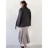 ラップマーメイドラインスカート | dazzlin | 詳細画像20 