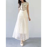 チェックチュールコルセットスカート | dazzlin | 詳細画像10