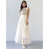 チェックチュールコルセットスカート | dazzlin | 詳細画像11