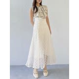 チェックチュールコルセットスカート | dazzlin | 詳細画像12