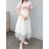 チェックチュールコルセットスカート | dazzlin | 詳細画像15