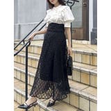 チェックチュールコルセットスカート | dazzlin | 詳細画像21