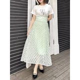 チェックチュールコルセットスカート | dazzlin | 詳細画像24