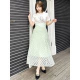 チェックチュールコルセットスカート | dazzlin | 詳細画像26