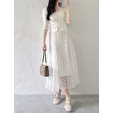 チェックチュールコルセットスカート | dazzlin | 詳細画像34