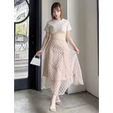 チェックチュールコルセットスカート | dazzlin | 詳細画像4