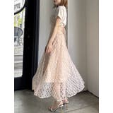 チェックチュールコルセットスカート | dazzlin | 詳細画像5