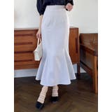 ブルー | ハイウエストアソートナロースカートⅡ | dazzlin