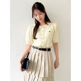 【POLO BCSコラボ/再生産】レイヤードプリーツミディスカート | dazzlin | 詳細画像17 