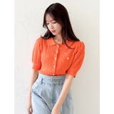 【POLO BCSコラボ/再生産】ポロカーデニットトップス | dazzlin | 詳細画像29 