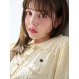 【POLO BCSコラボ/再生産】ポロカーデニットトップス | dazzlin | 詳細画像3 