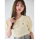 イエロー | 【POLO BCSコラボ/再生産】ポロカーデニットトップス | dazzlin