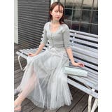 ハーフスリーブレイヤードカーデトップス | dazzlin | 詳細画像31