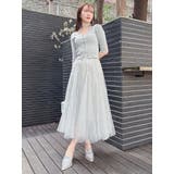 ハーフスリーブレイヤードカーデトップス | dazzlin | 詳細画像33