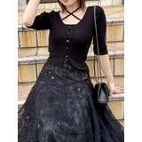 ハーフスリーブレイヤードカーデトップス | dazzlin | 詳細画像5