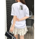 【NEW ERA?×dazzlin】ピクチャープリントオーバーTシャツ | dazzlin | 詳細画像1