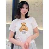 【POLO BCSコラボ/再生産】ベアモチーフコンパクトTシャツ | dazzlin | 詳細画像36 