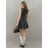 シャツカラーツイードミニワンピース | dazzlin | 詳細画像21 