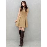 シャツカラーツイードミニワンピース | dazzlin | 詳細画像22 