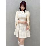 シャツカラーツイードミニワンピース | dazzlin | 詳細画像29 