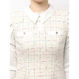 シャツカラーツイードミニワンピース | dazzlin | 詳細画像38 