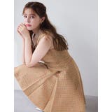 シャツカラーツイードミニワンピース | dazzlin | 詳細画像7 