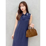 フチフリルレイヤードワンピース | dazzlin | 詳細画像34 