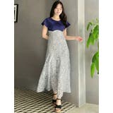 オパールフラワーコルセットワンピース | dazzlin | 詳細画像19 