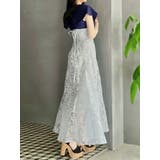 オパールフラワーコルセットワンピース | dazzlin | 詳細画像20 