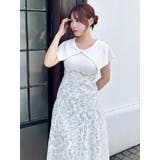 オパールフラワーコルセットワンピース | dazzlin | 詳細画像34 