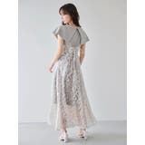 オパールフラワーコルセットワンピース | dazzlin | 詳細画像4 