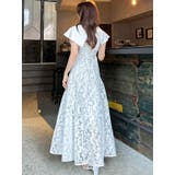 オパールフラワーコルセットワンピース | dazzlin | 詳細画像8 