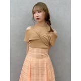 ツイストシアーチェックコルセットワンピース | dazzlin | 詳細画像16