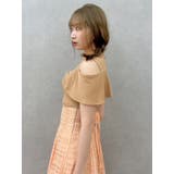 ツイストシアーチェックコルセットワンピース | dazzlin | 詳細画像17