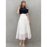 ツイストシアーチェックコルセットワンピース | dazzlin | 詳細画像18