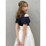 ツイストシアーチェックコルセットワンピース | dazzlin | 詳細画像21
