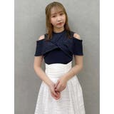 ツイストシアーチェックコルセットワンピース | dazzlin | 詳細画像22
