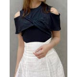 ツイストシアーチェックコルセットワンピース | dazzlin | 詳細画像24