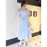 【藤井サチコラボ】ジャカードバルーンスリーブドレス | dazzlin | 詳細画像17 