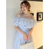 【藤井サチコラボ】ジャカードバルーンスリーブドレス | dazzlin | 詳細画像20 