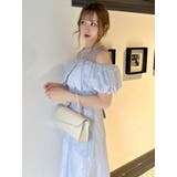 【藤井サチコラボ】ジャカードバルーンスリーブドレス | dazzlin | 詳細画像21 
