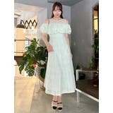 【藤井サチコラボ】ジャカードバルーンスリーブドレス | dazzlin | 詳細画像24 