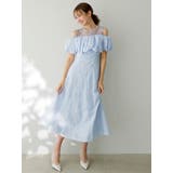 【藤井サチコラボ】ジャカードバルーンスリーブドレス | dazzlin | 詳細画像3 