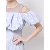 【藤井サチコラボ】ジャカードバルーンスリーブドレス | dazzlin | 詳細画像31 