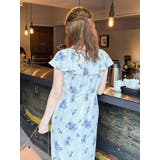 【藤井サチコラボ】デルフィニウムフラワーワンピース | dazzlin | 詳細画像19 